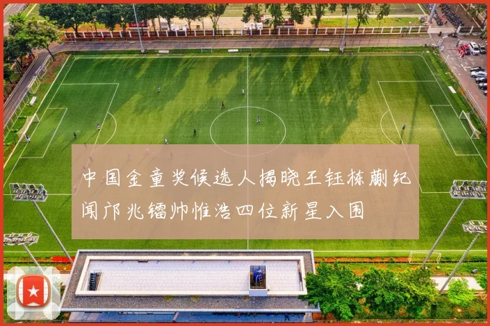 中国金童奖候选人揭晓王钰栋蒯纪闻邝兆镭帅惟浩四位新星入围